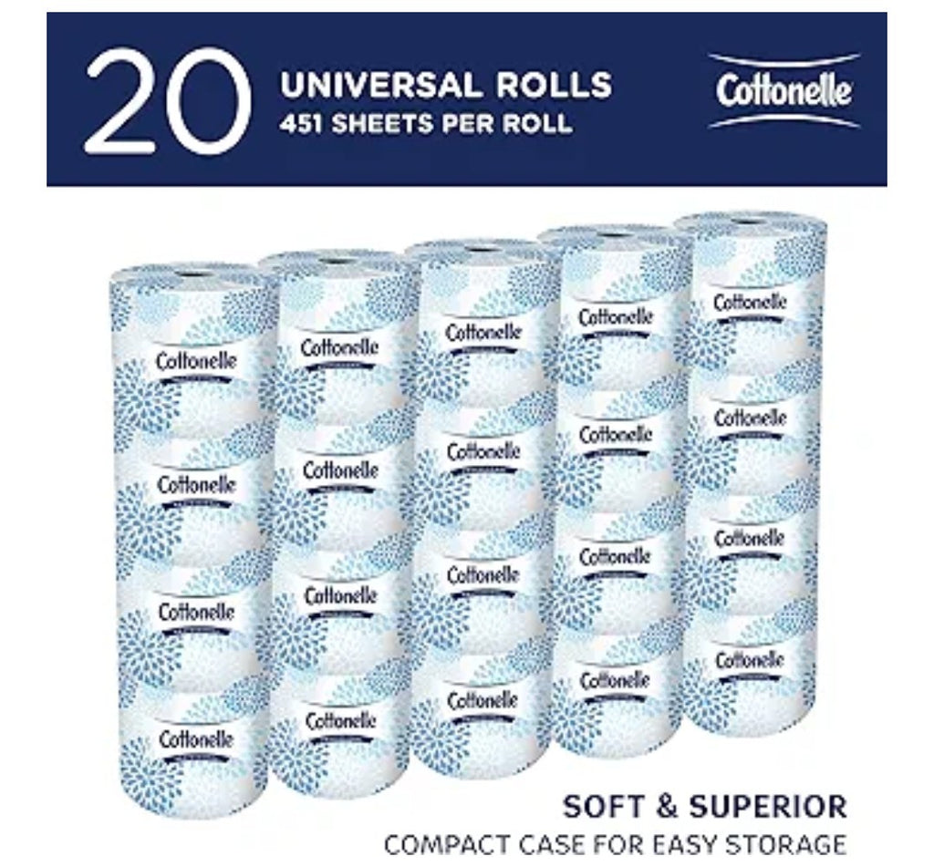 Cottonelle Standard Roll Toilet Paper 13135
