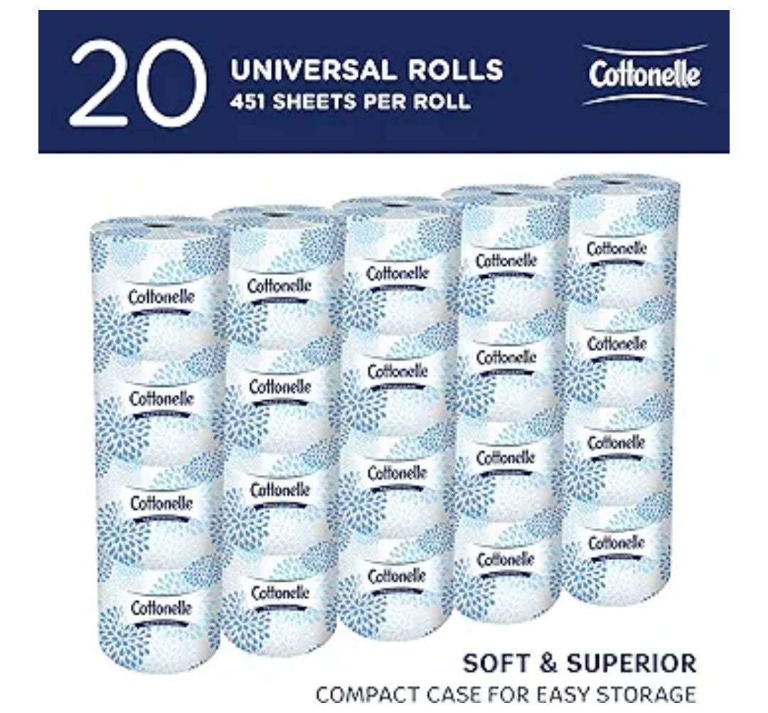 Cottonelle Standard Roll Toilet Paper 13135